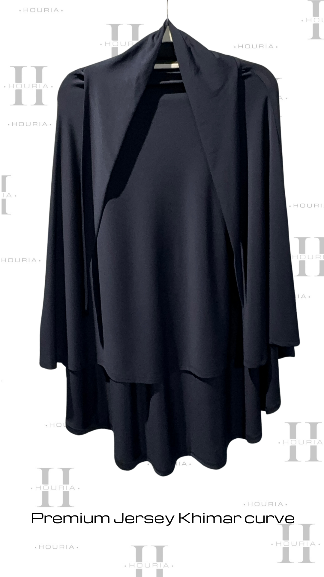 Premium Jersey Khimar Curve