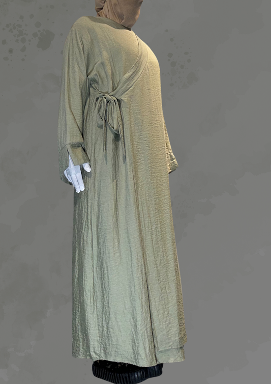 Leinen Robe