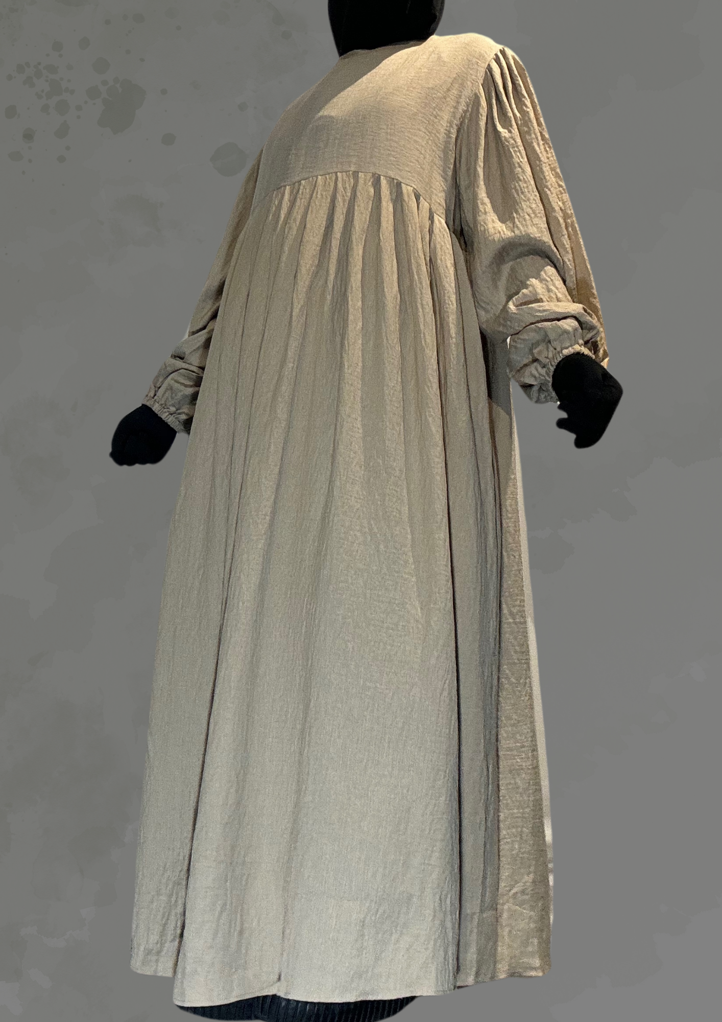 Leinen Abaya