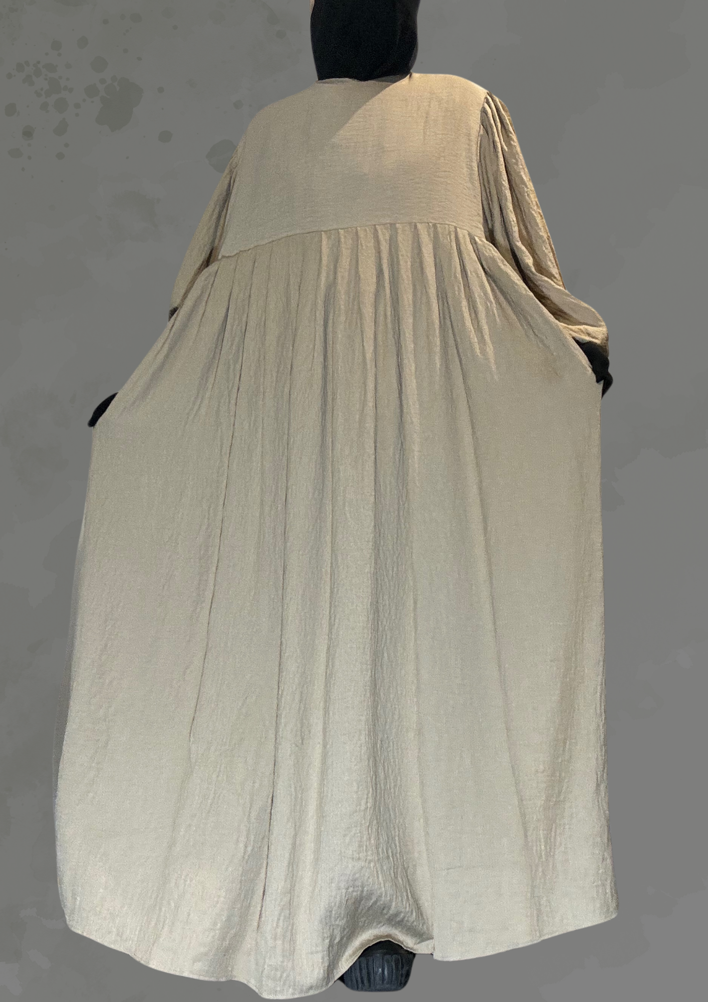 Leinen Abaya